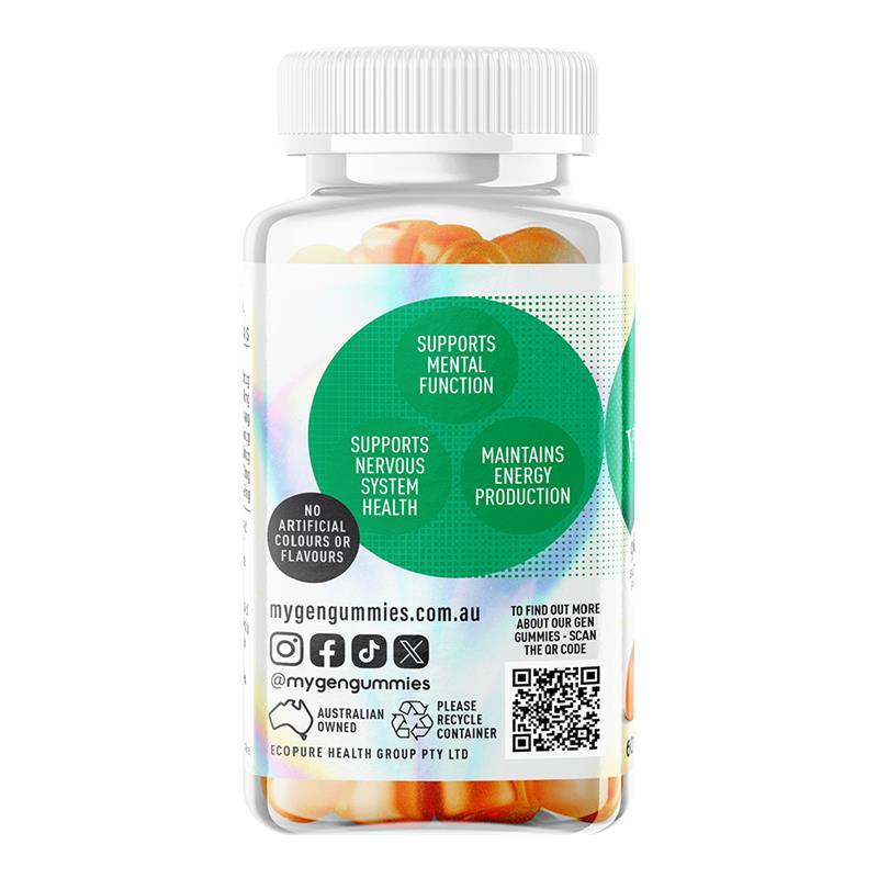 GEN Z Gummies Mental Vitality Tropical 60 Pack