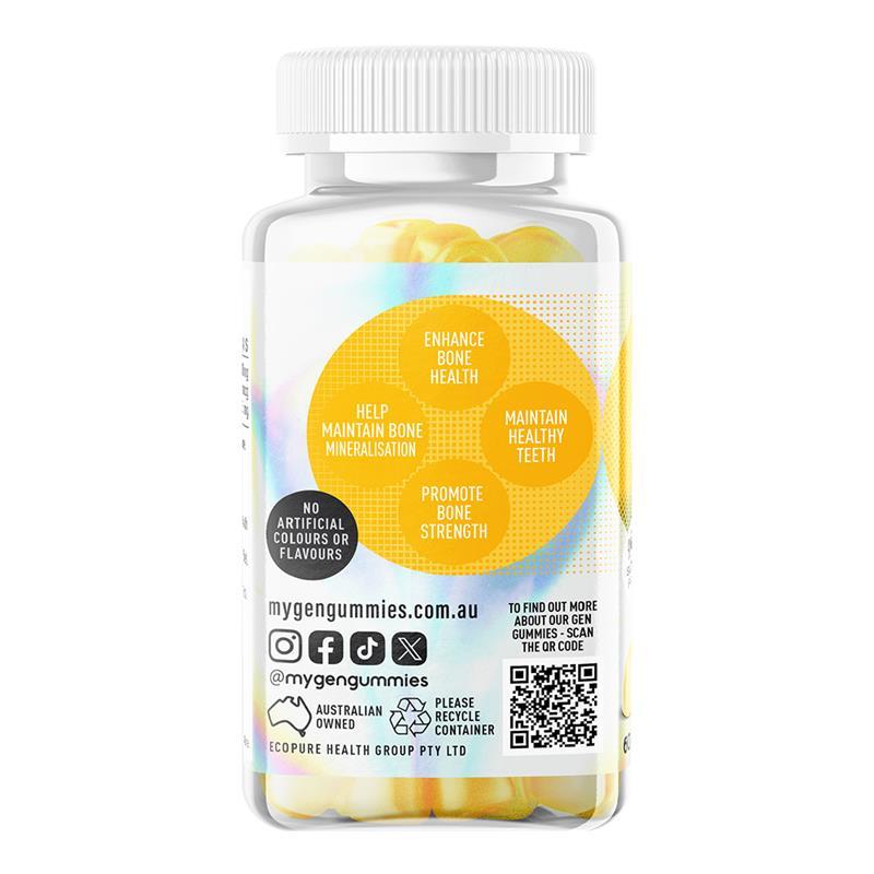 GEN Baby Boomer Gummies Bone Health Citrus 60 Pack