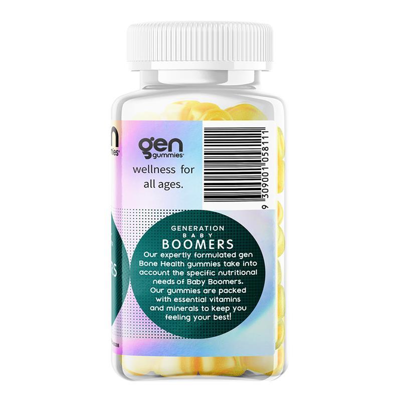 GEN Baby Boomer Gummies Bone Health Citrus 60 Pack