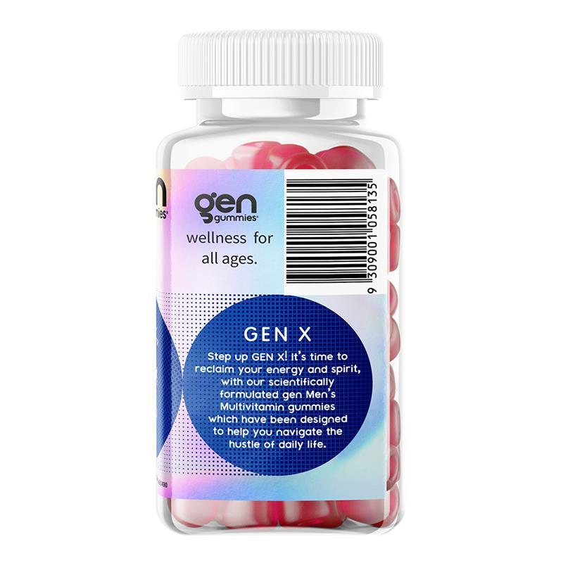 GEN X Gummies Men's Multivitamin Watermelon 60 Pack