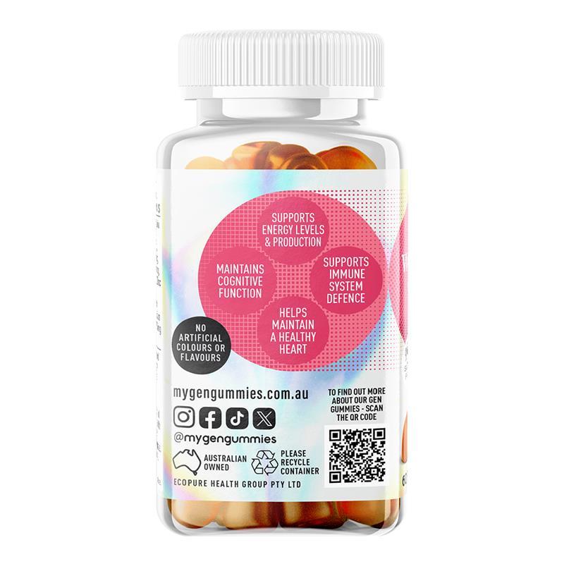 GEN Millennial Gummies Women's Multivitamin Raspberry 60 Pack