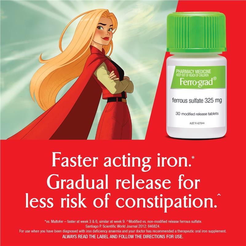 Ferro-Grad 30 Tablets