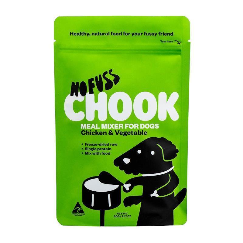 No Fuss Chook & Vegetables Meal Mixer Dog Food 60g