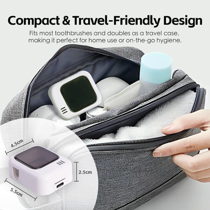 Remology Rechargeable UV Toothbrush Sterilizer Pack