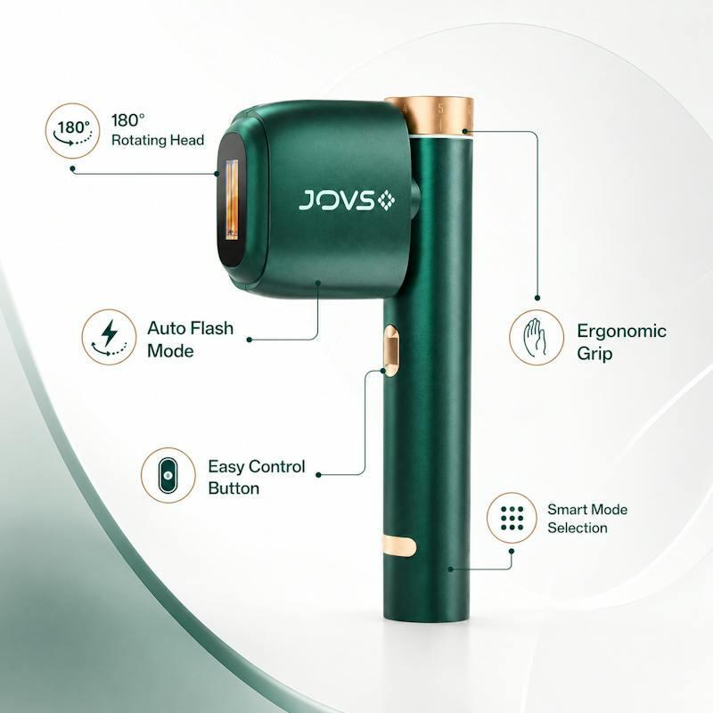 JOVS Venus Pro IPL Hair Removal Device with Ice Cooling Skin Rejuvenation
