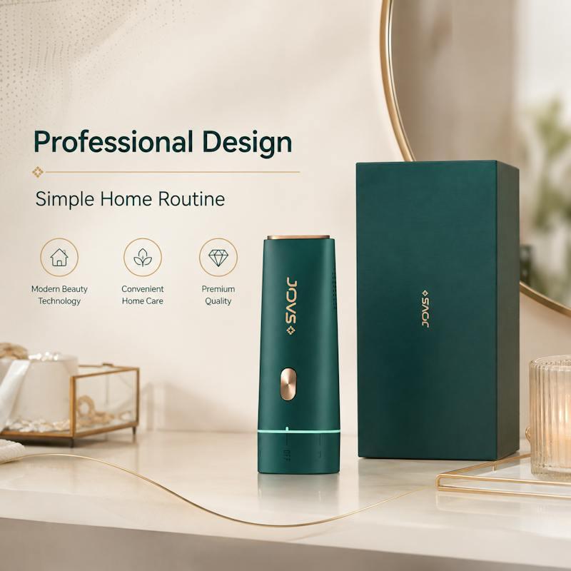 JOVS Dora Smart IPL Hair Removal Device with Skin Sensor for Face Body
