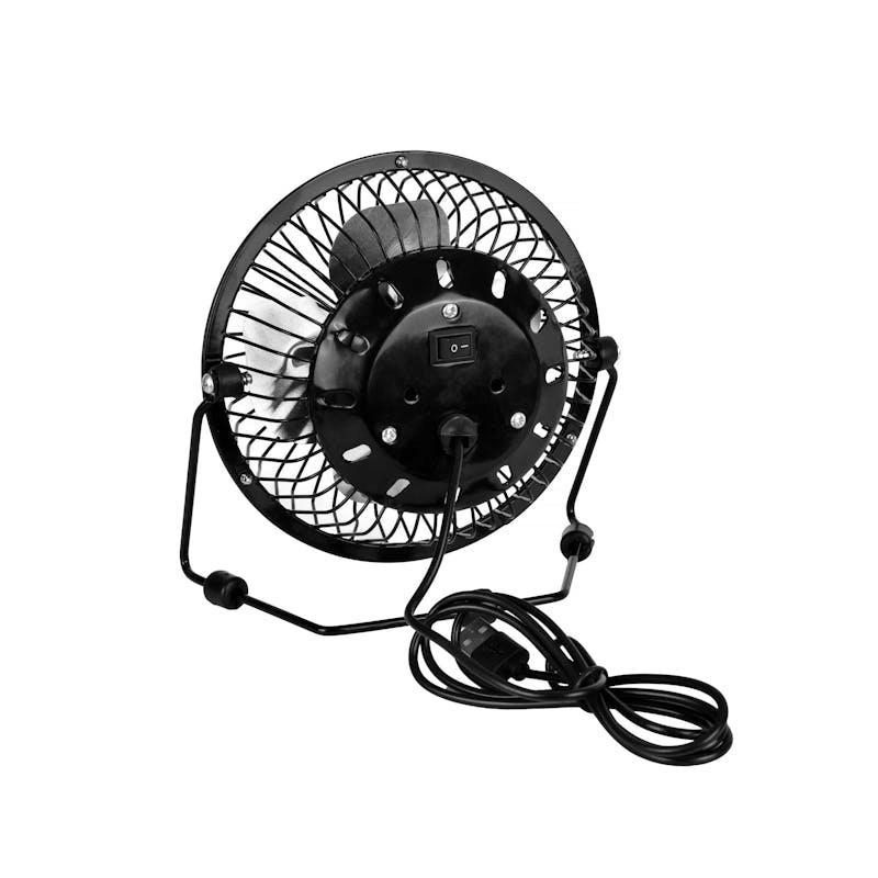 Living Today Mini USB Desk Fan Portable Personal Cooling Fan 360 Degree Adjustable Head Home Office Travel 1Unit