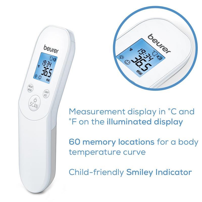 Beurer FT85 Infrared Non Contact Digital Thermometer 1unit
