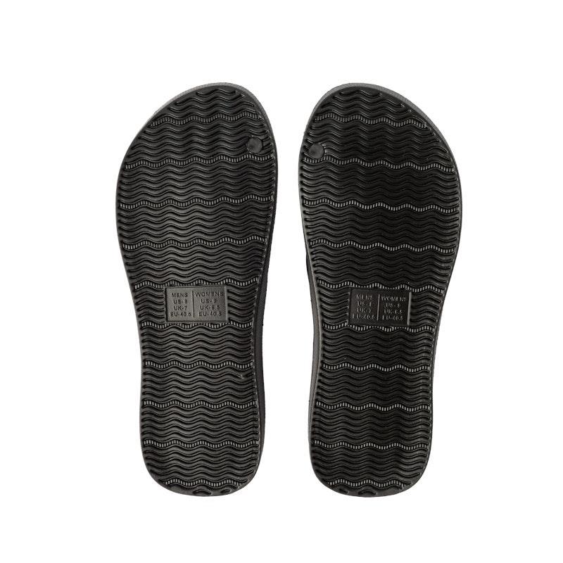Arch Support Thongs - Black Mens US 9