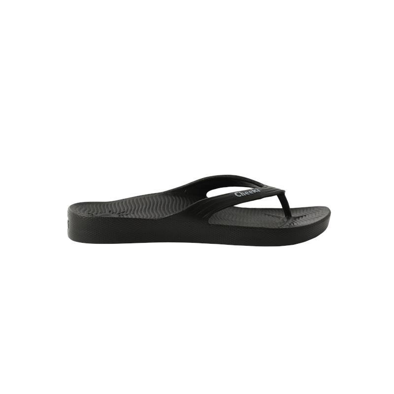 Arch Support Thongs - Black Mens US 9