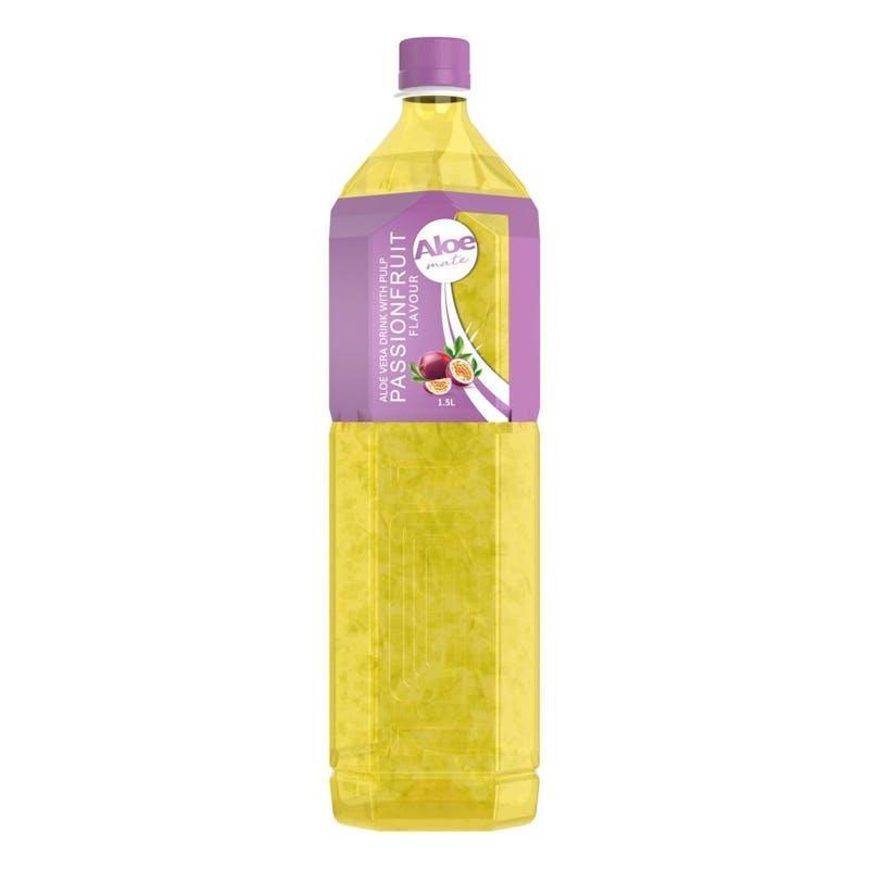 Aloe Mate Aloe Vera 1.5L Passion Fruit 12Pack