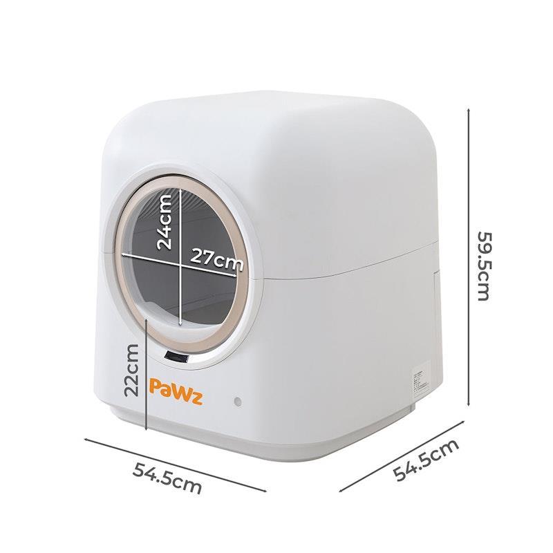 PaWz Smart Cat Litter Box Automatic Self-Cleaning With App Remote Control Large