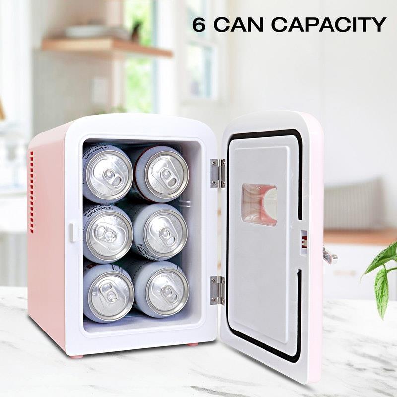 Koolatron Portable Mini Fridge Pink 4 Litre