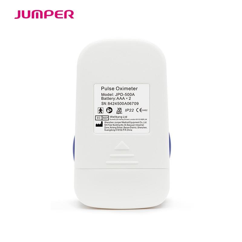 Jumper Finger Pulse Oximeter with Alarm Feature 1Unit