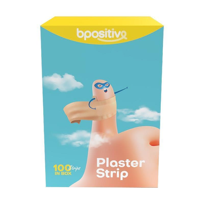 bpositive Plaster Strips (BX100) 2Pack