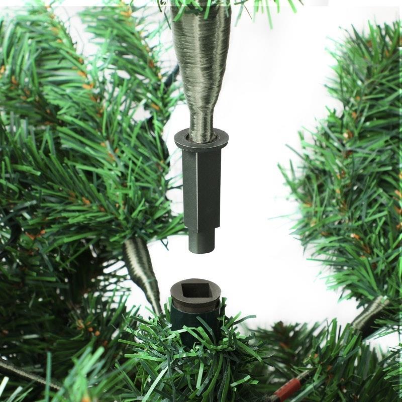 Tinseltown LED Christmas Tree 1.8M Xmas Trees Decorations Green with Ornaments 6 Feet