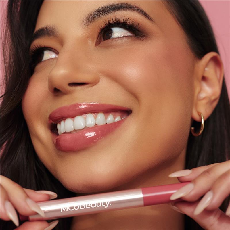 MCoBeauty Glow Lip Plump 4-in-1 Treatment Oil Amelia Berry Mauve