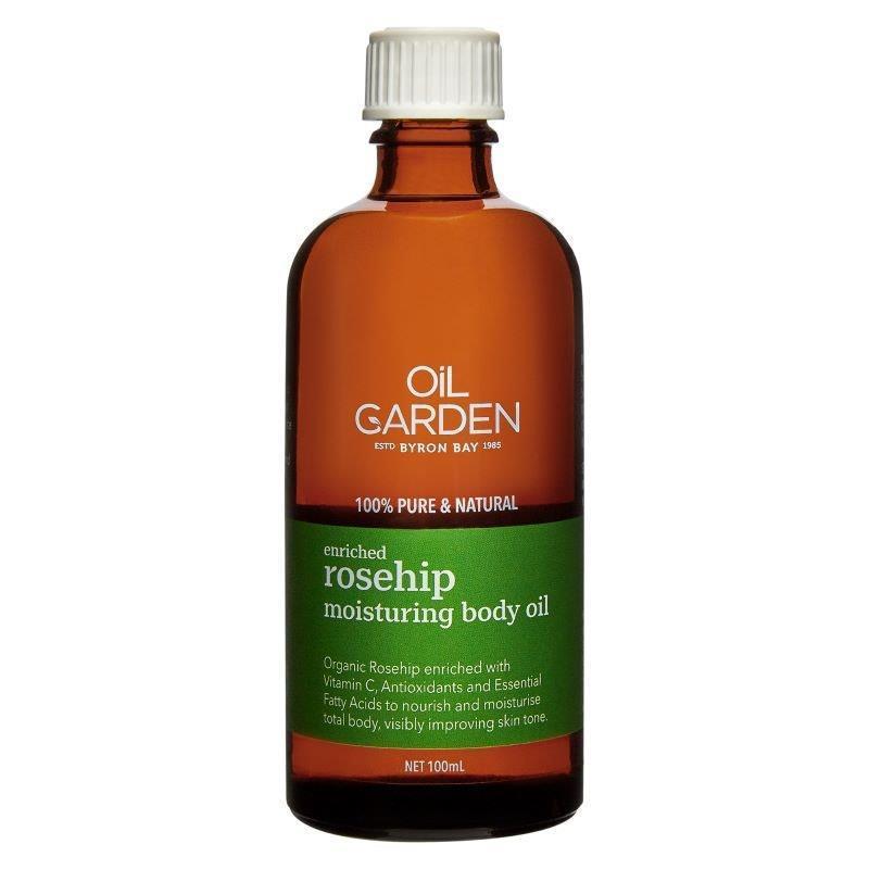 Oil Garden Enriched Rosehip Moisturising Body Oil 100ml