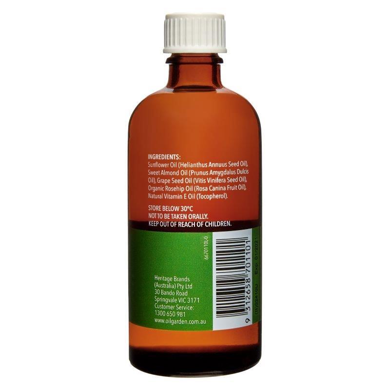 Oil Garden Enriched Rosehip Moisturising Body Oil 100ml