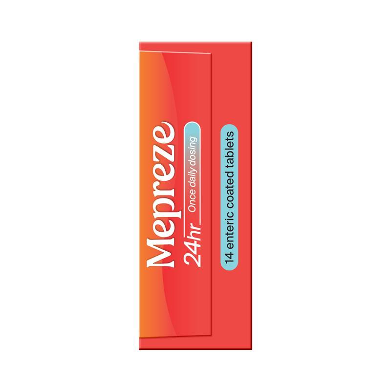 Mepreze 24Hr 20mg 14 Tablets