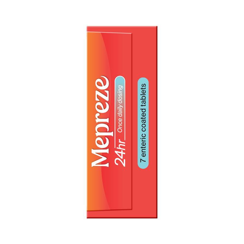 Mepreze 24Hr 20mg 7 Tablets