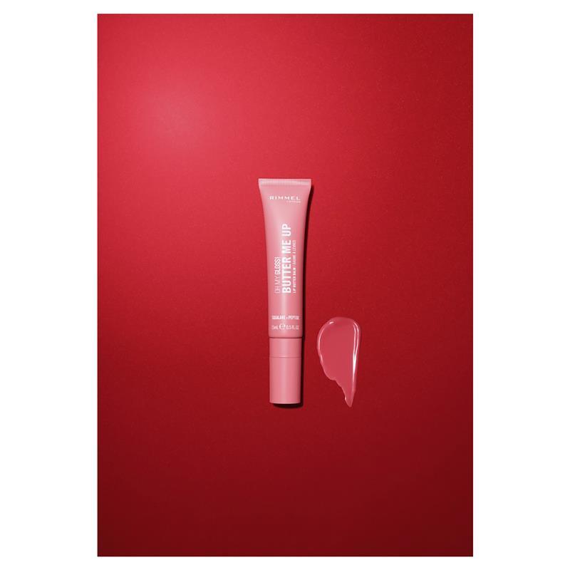 Rimmel Oh My Gloss! Butter Me Up Lip Butter 002 Lip Butter Bubble Gum