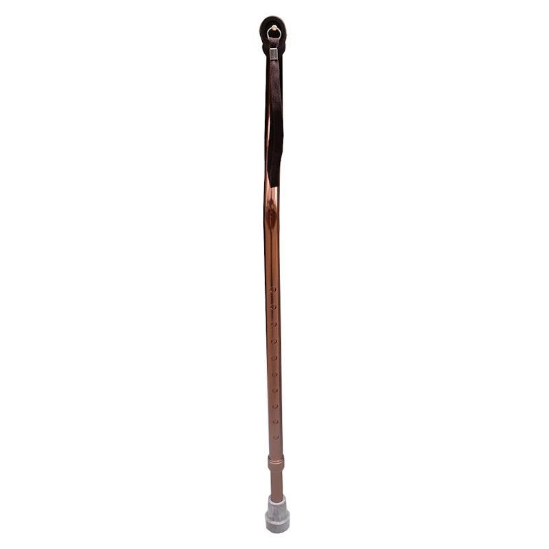 Livingstone Walking Stick Swan Neck Aluminium Adjustable 78-100 cm Bronze