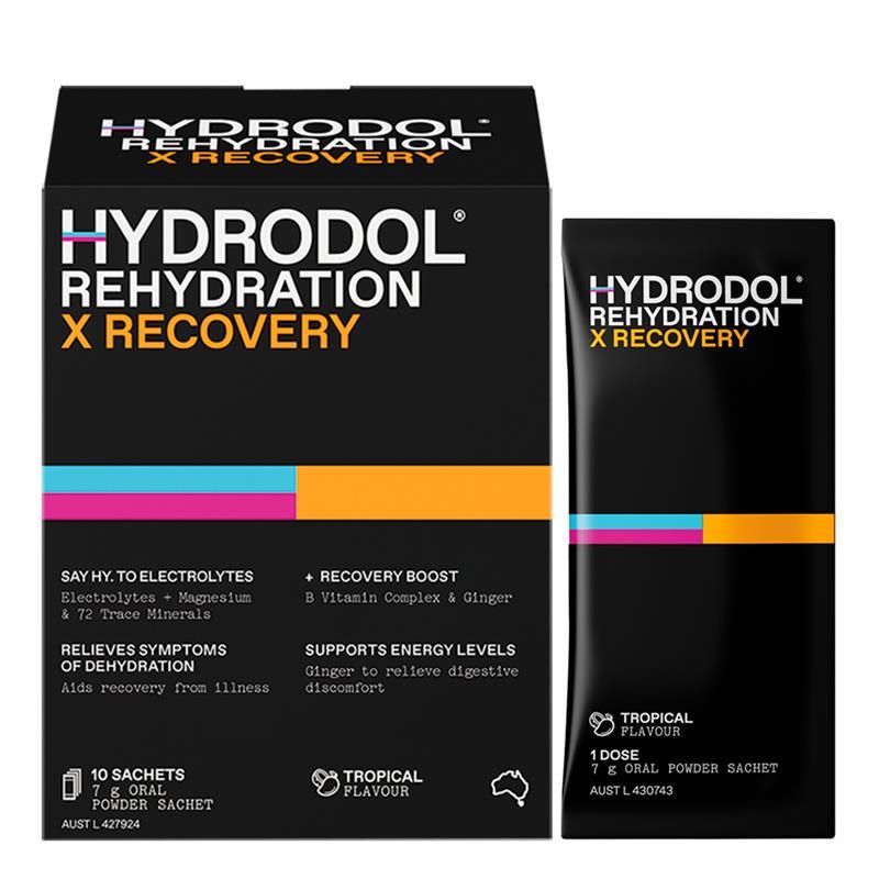 Hydrodol Rehydration X Recovery Powder 10 Pack