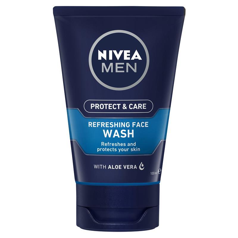 NIVEA MEN Face Wash Protect & Care Refreshing 100ml