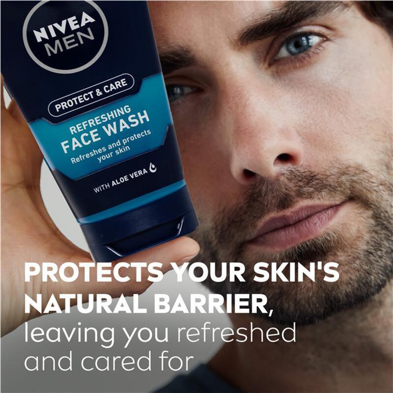 NIVEA MEN Face Wash Protect & Care Refreshing 100ml