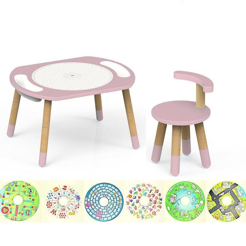 Riababy Grow with me Chair Dusty Pink