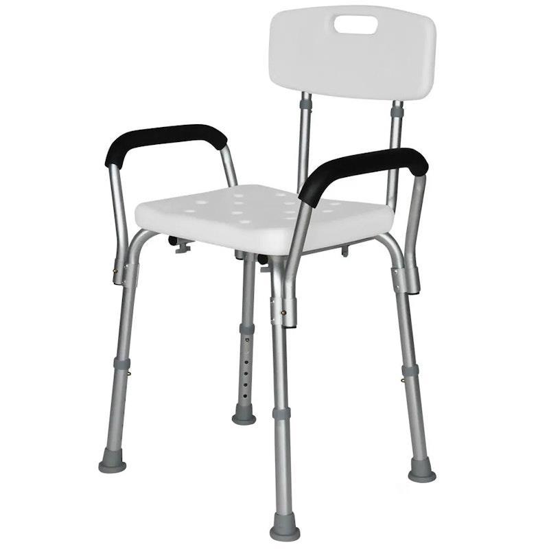 Equipmed Shower Chair Bath Seat White
