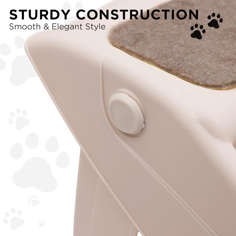 Furtastic 50cm Foldable Step Ladder Stairs 1Piece