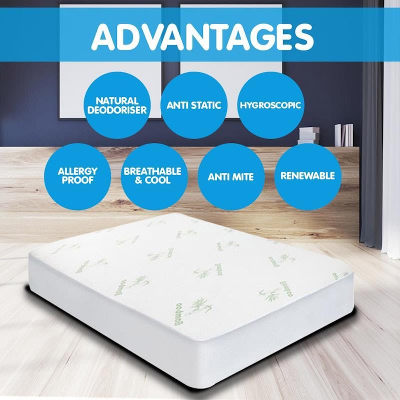 Laura Hill Bamboo Mattress Protector King