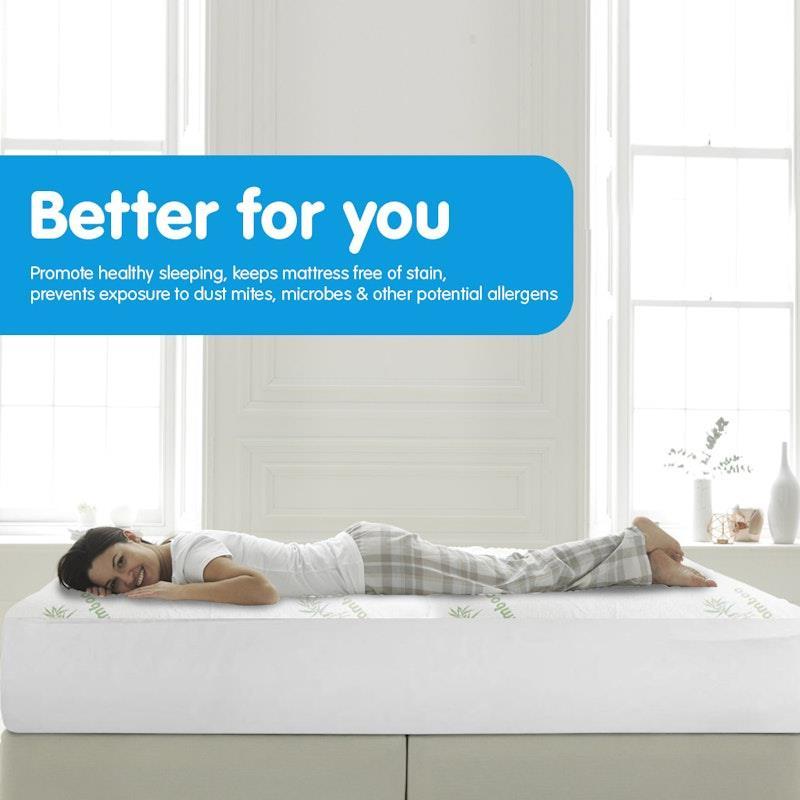 Laura Hill Bamboo Mattress Protector King