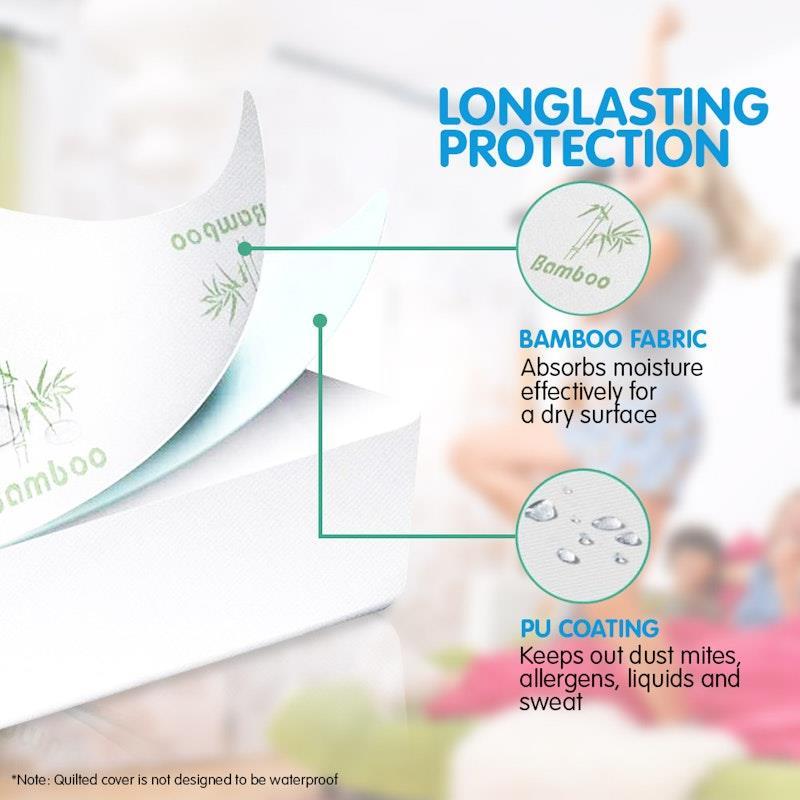 Laura Hill Bamboo Mattress Protector King