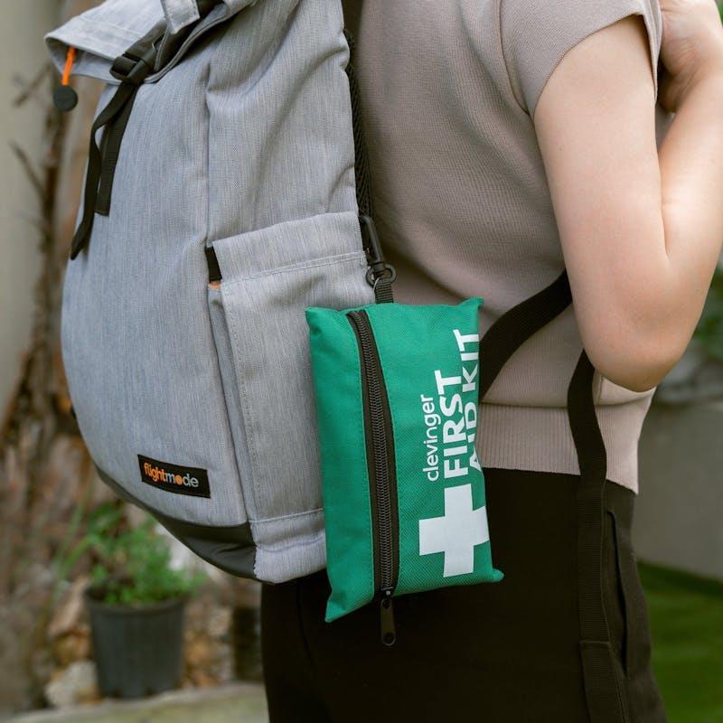 Clevinger Emergency First Aid Kit for Home Car Workplace Travel 92 Pieces