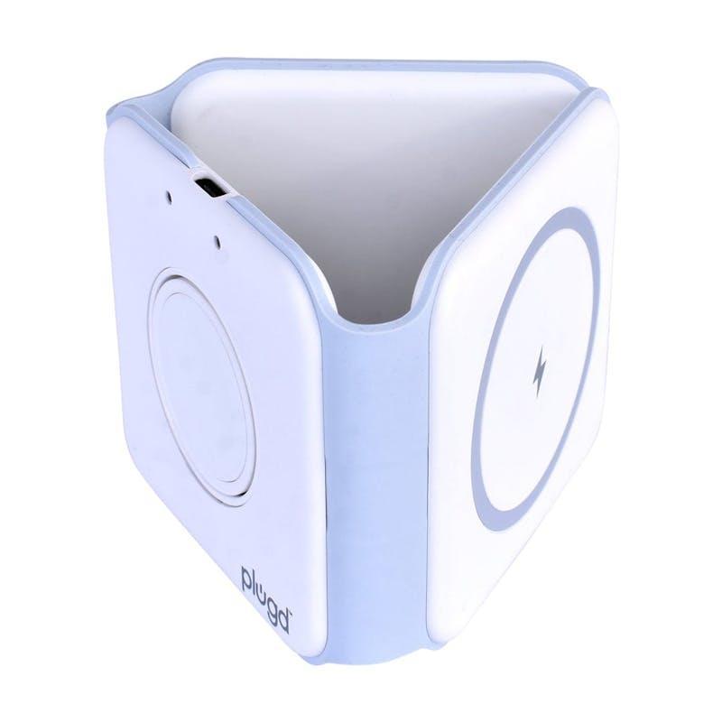 PLUGD 3 in 1 Wireless Charging Foldable Station for Apple Mag Safe 1 Piece