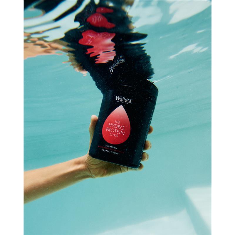 WelleCo The HydroProtein Elixir Pomegranate & Blackcurrant 270g Jar