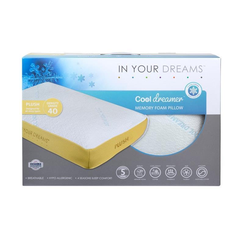 IYD Cool Dreamer Memory Foam Pillow Plush 1 Piece