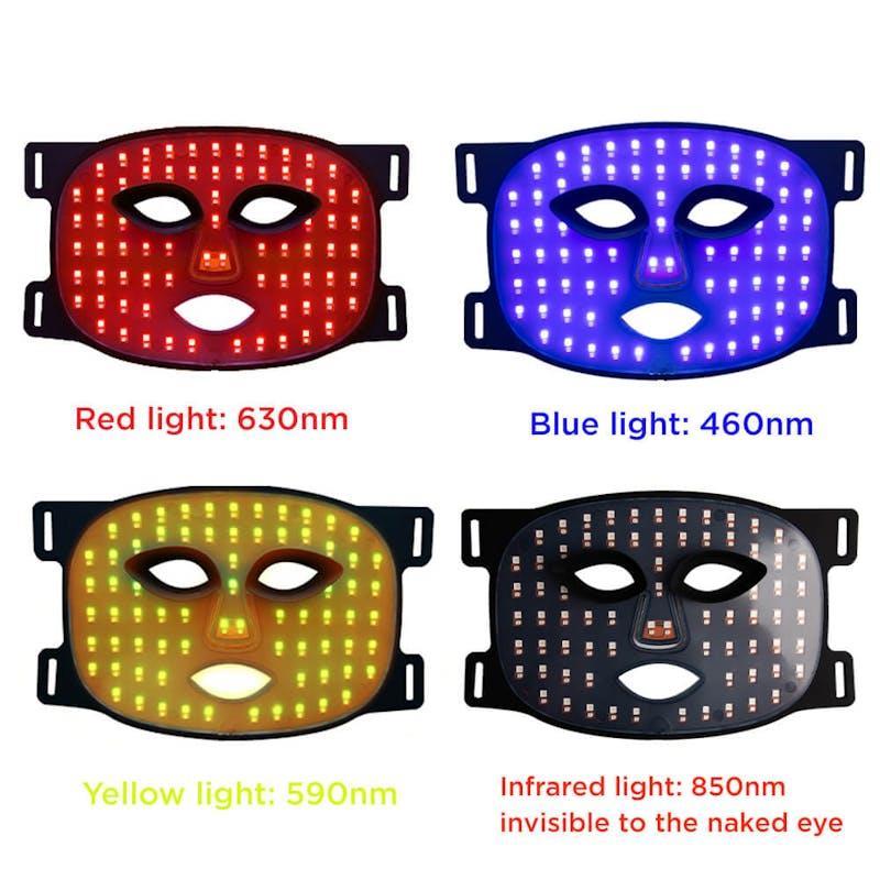Caremax 8 Color Skin LED Light Therapy Face Mask 1Unit