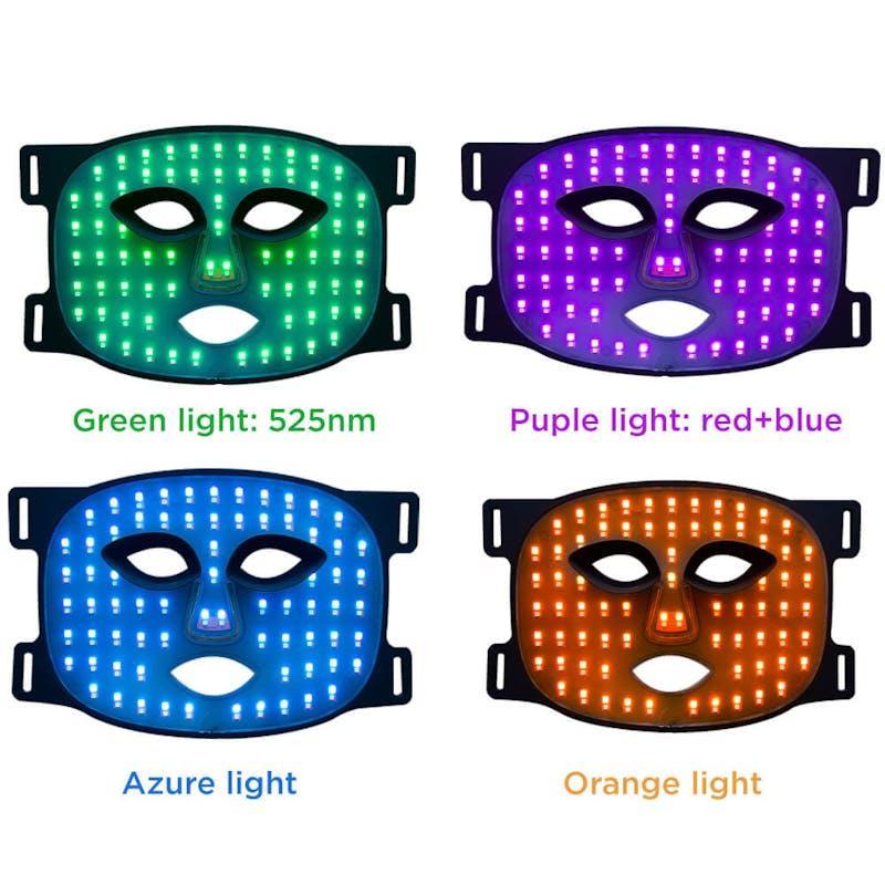 Caremax 8 Color Skin LED Light Therapy Face Mask 1Unit
