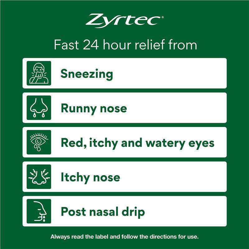 Zyrtec Liquid Capsules 63 Exclusive Size