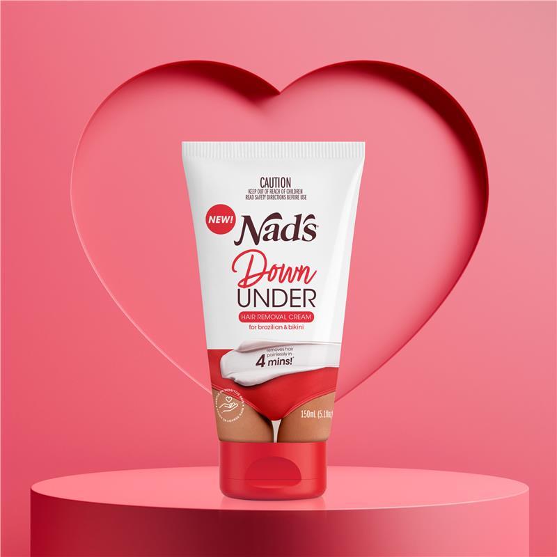 Nads Down Under Hair Removal Cream 150ml