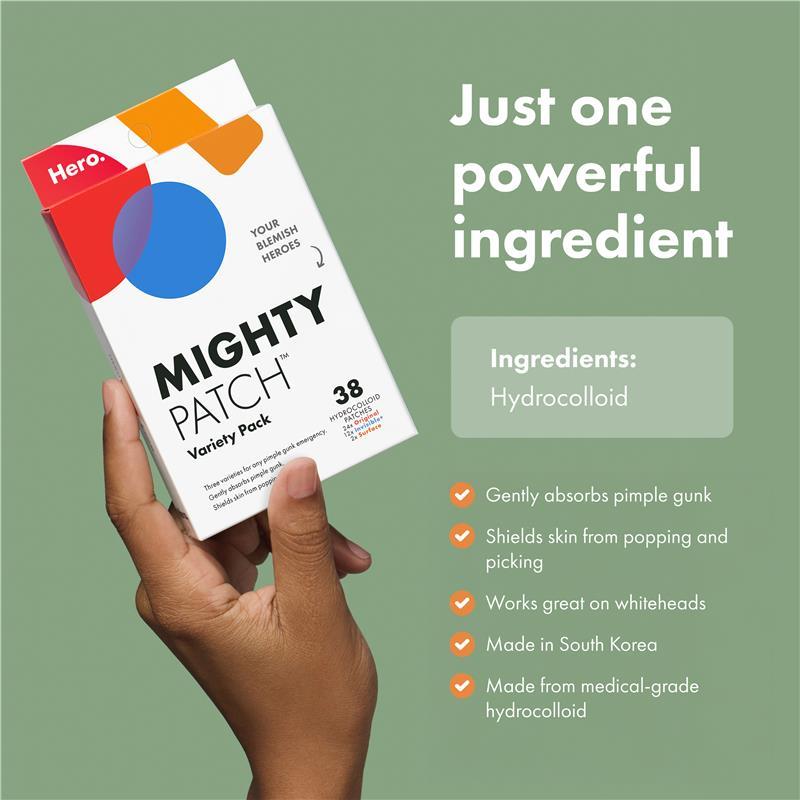 Hero Mighty Patch Variety 38pk