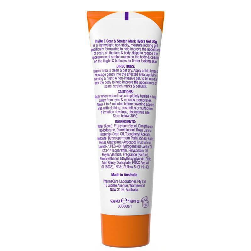 Invite E Scar & Stretch Mark Gel 50g