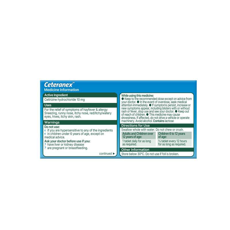 Ceteranex 70 Tablets