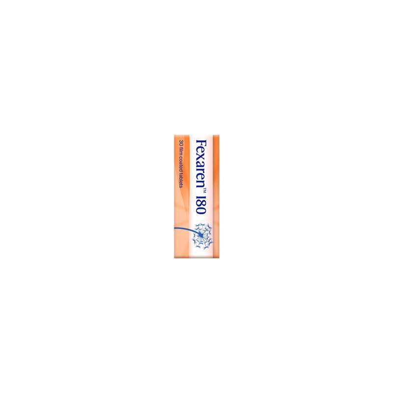 Fexaren 180mg 30 Tablets