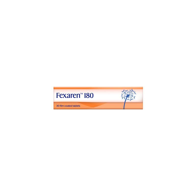 Fexaren 180mg 30 Tablets