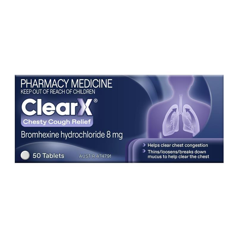 ClearX 50 Tablets